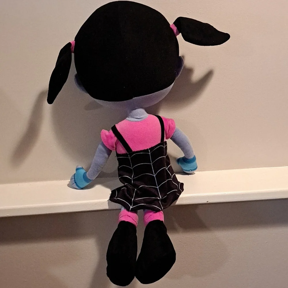 Disney Vampire Plush Doll - Black and Pink - Picture 2 of 3